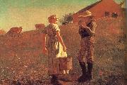 Winslow Homer Encounters Sweden oil painting artist